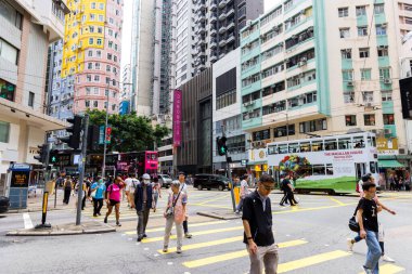 Hong Kong 05 Nisan 2024: Hong Kong şehrindeki Tamar Park 'taki Takım Laboratuvarı Devamlılığı Sanat Limanı