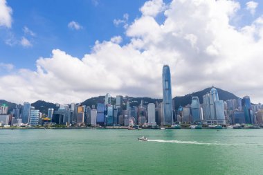 Hong Kong 05 Nisan 2024: Hong Kong şehrindeki Tamar Park 'taki Takım Laboratuvarı Devamlılığı Sanat Limanı