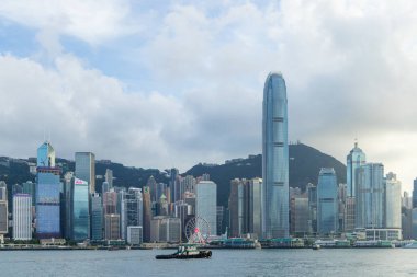 Hong Kong 05 Nisan 2024: Hong Kong şehrindeki Tamar Park 'taki Takım Laboratuvarı Devamlılığı Sanat Limanı