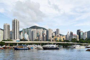 Hong Kong 26 Haziran 2023: Hong Kong şehir silueti