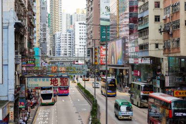 Hong Kong 24 Nisan 2024: Hong Kong şehir yaşamı