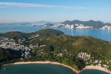 Hong Kong 'daki Lamma Adası' nın en iyi manzarası.