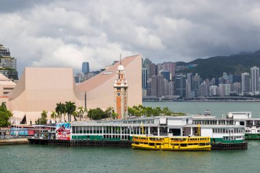 Hong Kong 20 Haziran 2024: Hong Kong şehri Tsim Sha Tsui bölgesi