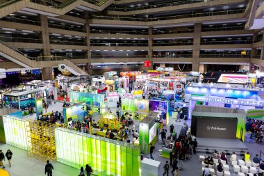 Taipei, Tayvan 12 Kasım 2023: Taipei 'de eğitim fuarı