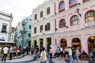 Macau, 30 Haziran 2023: Macau 'daki Tap Seac Meydanı