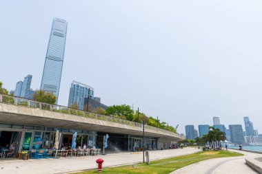 Hong Kong 12 Nisan 2024: Hong Kong 'da Batı Kowloon Kültür Bölgesi