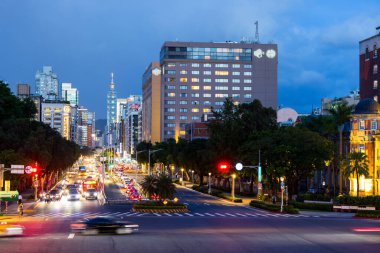 Taipei, Tayvan 25 Temmuz 2024: Taipei şehri