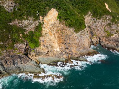 Hong Kong Sai Kung doğal manzara jeopark 