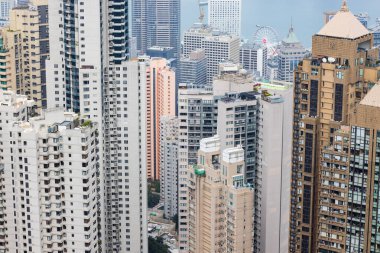 Hong Kong 16 Aralık 2021: Hong Kong yerleşim bölgesi