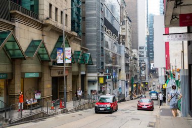 Merkez, Hong Kong 01 Nisan 2024: Hong Kong şehir yaşamı