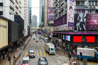 Hong Kong 06 Temmuz 2024: Hong Kong Tsim Sha Tsui Kowloon tarafında