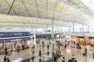 Hong Kong 29 Nisan 2024: Hong Kong Uluslararası Havaalanı