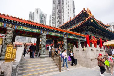 Hong Kong 29 Mart 2024: Wong Tai Sin Tapınağı