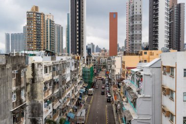 Hong Kong 31 Mart 2024: Kowloon şehri, Hong Kong