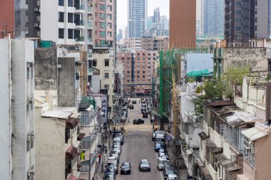 Hong Kong 31 Mart 2024: Kowloon şehri, Hong Kong