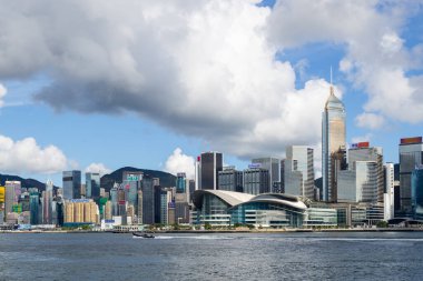 Hong Kong 06 Temmuz 2024: Hong Kong şehir simgesi