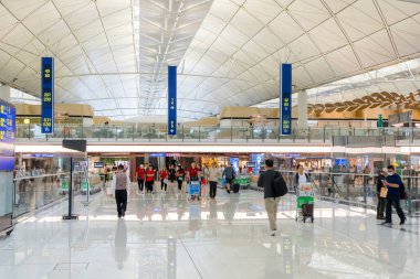 Hong Kong 24 Eylül 2024: Hong Kong Uluslararası Havaalanı 