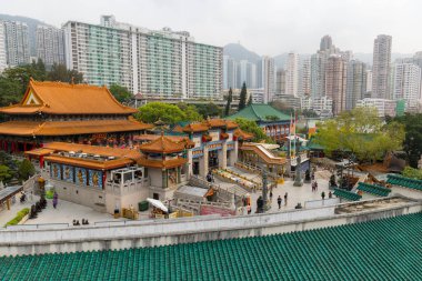 Hong Kong 29 Mart 2024: Wong Tai Sin Tapınağı