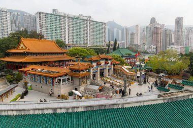 Hong Kong 29 Mart 2024: Wong Tai Sin Tapınağı