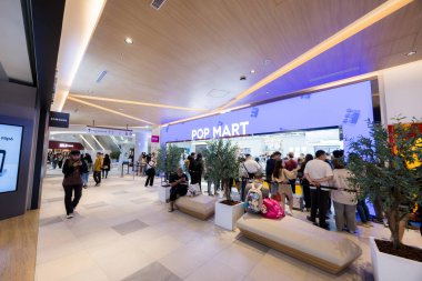 Tayvan 24 Ocak 2024: Tayvan Linkou 'da Mitsui outlet bölüm 2
