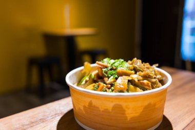 Geleneksel Tayvan soğuk yemek tabağı