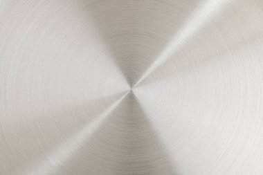 Gümüş metalik dairesel doku tasarımı arkaplanı