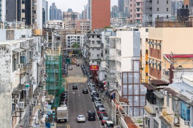 Hong Kong 31 Mart 2024: Hong Kong kowloon şehri