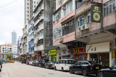 Hong Kong 31 Mart 2024: Hong Kong kowloon şehri