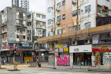 Hong Kong 31 Mart 2024: Hong Kong kowloon şehri