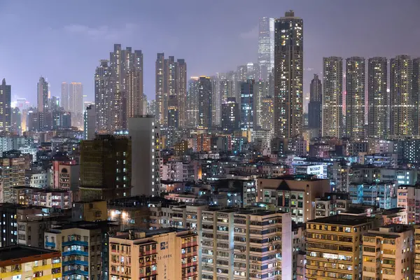 Hong Kong 8 Mayıs 2017: Hong Kong gecesi 