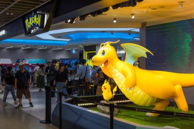 Taipei, Tayvan 24 Temmuz 2025 Pokemon Merkezi 