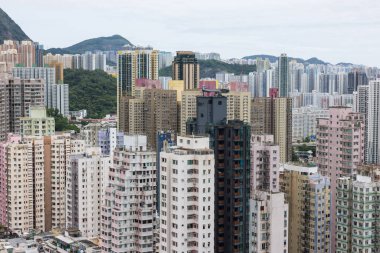 Hong Kong 25 August 2025: Hong Kong city in Wong Tai Sin district 