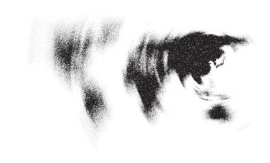 Dünya haritası yarım tonlu bulanık. Dünya haberleri ve makaleleri için yapılmış. Beyaz arka planda siyah halkalar. Vektör illüstrasyonu.