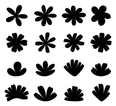 Çarpıcı bir siyah çiçek deseni beyaz bir arkaplana karşı cesurca ortaya çıkar, tek renkli tasarımın zarafetini somutlaştırır..