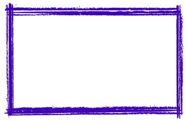 Üçlü yatay ve dikey fırça darbelerine sahip dikdörtgen mor çerçeve kaba ve anlamlı grunge dokusuna sahiptir. Cesur, yaratıcı tasarımlar için ideal kentsel ya da sanatsal bir kenar.