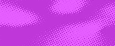 Soyut eğimli eğimli parlak mor tonlarda vektör yarım ton deseni. Çizgi roman tarzı noktalı dizayn modern pop sanatı ya da retro temalar için mükemmel..