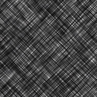 Modern yerleşimler için soyut geometrik şebeke etkisine sahip siyah ve beyaz grunge yarım ton dokusu. Vektör illüstrasyonu.