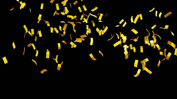 Confetti Achtergrond Voor Feesten Concept Transparant Png Formaat — Stockfoto