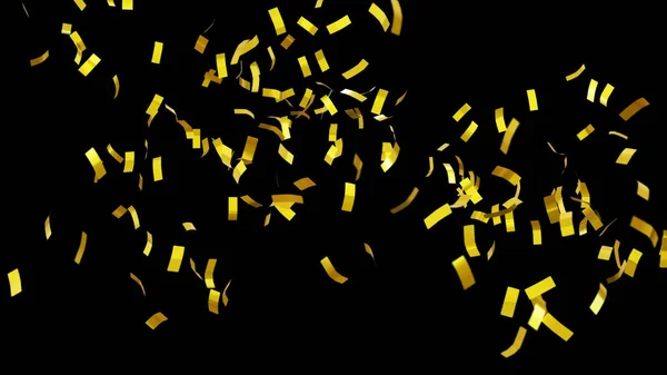 Confetti Fondo Para Concepto Celebraciones Transparente Formato Png — Foto de Stock