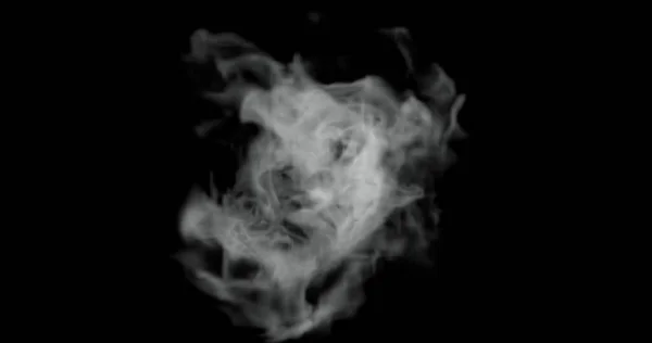 Απομονωμένη Υφή Καπνού Ατμού Αερίου Για Φωτιά Θερμοκρασία Θερμού Αέρα — Φωτογραφία Αρχείου