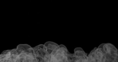 Video efektleri için 3D hızlı buhar veya kalın gaz dumanı oluşturma.