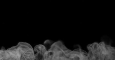 Video efektleri için 3D hızlı buhar veya kalın gaz dumanı oluşturma.