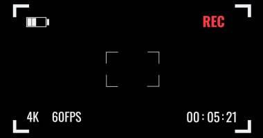 Üst üste koymak için kamera görüntüleyicisinin 3d görüntüleyicisi.