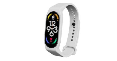 3 boyutlu akıllı bant, fitness saati, spor bileziği veya png biçiminde izole edilmiş fitness aktivite izleyicisi.