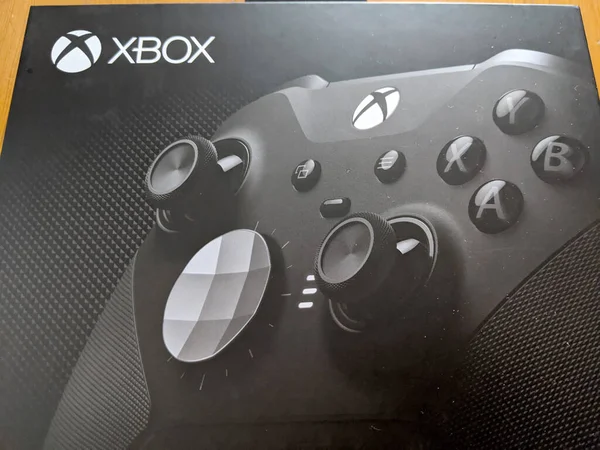 Honolulu October 2020 Microsoft Xbox Elite Controller Box — Stock Photo, Image