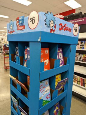 Honolulu - March 21, 2022:  Dr. Seuss books are on sale for $6 at this Honolulu store. Perfect for a birthday gift or just a fun read! clipart