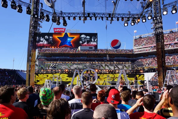 Santa Clara Kalifornia Marca 2015 Wrestlemania Stardust Zrobił Elektryzujące Wejście — Zdjęcie stockowe