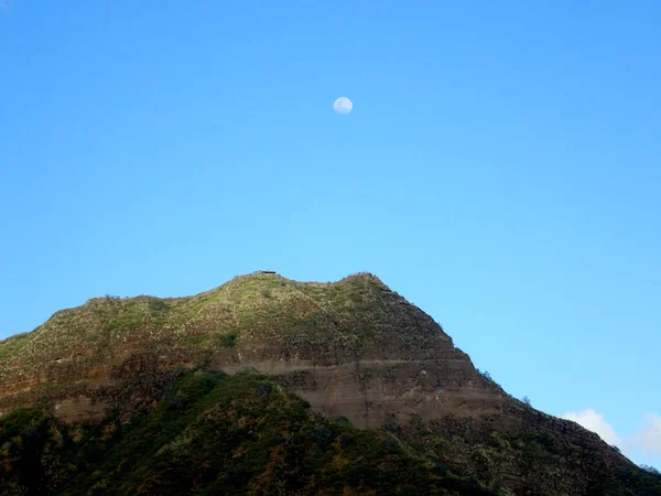 Elmas Kafa Krateri Nin Görkemli Manzarası Hawaii Nin Oahu Adasındaki — Stok fotoğraf