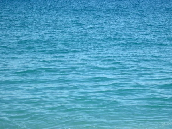 Lichtschattierungen Türkis Blaues Ozeanwasser Plätschert Vor Der Küste Von Oahu — Stockfoto