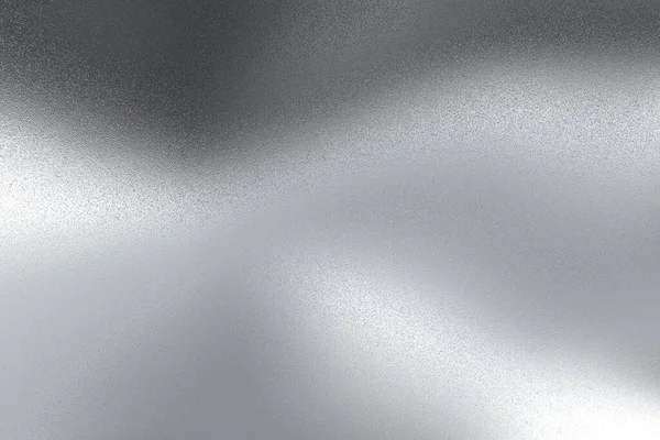 Yüzeyi Çizilmiş Gümüş Renkli Metal Duvar Soyut Doku Arkaplanı — Stok fotoğraf